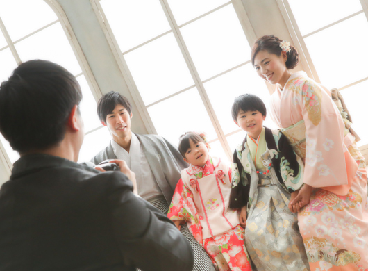 撮りたい！七五三撮影で家族写真♪