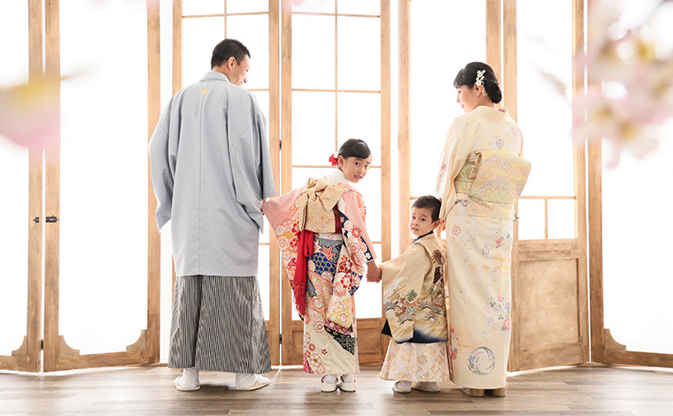 七五三をお祝いする年齢