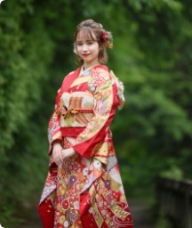 成人記念写真