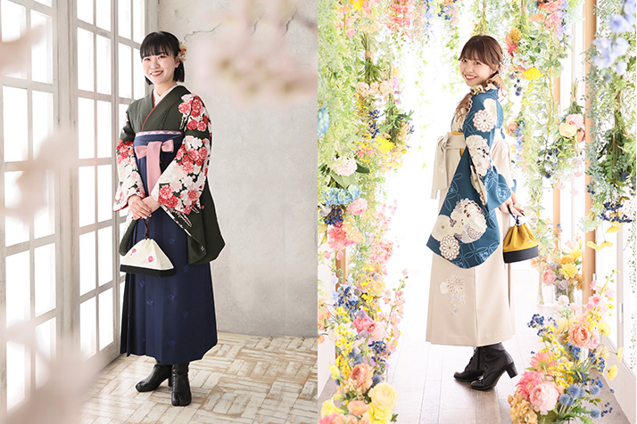 撮影や式当日のトータルサポートの様子