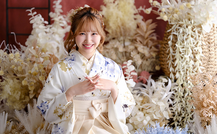 袴を美しく着付けるポイント