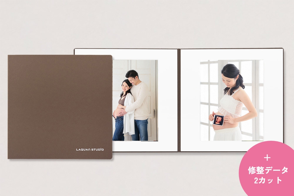 六切L写真2枚(台紙付)