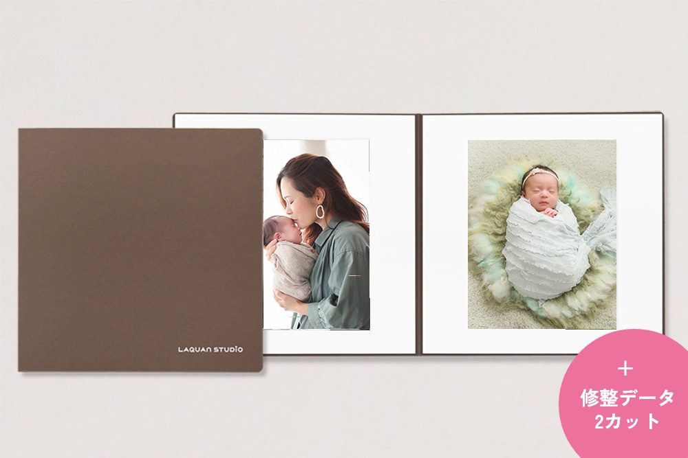 六切L写真2枚(台紙付)