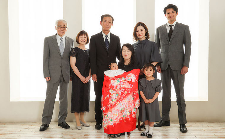 家族に合った形でお祝い