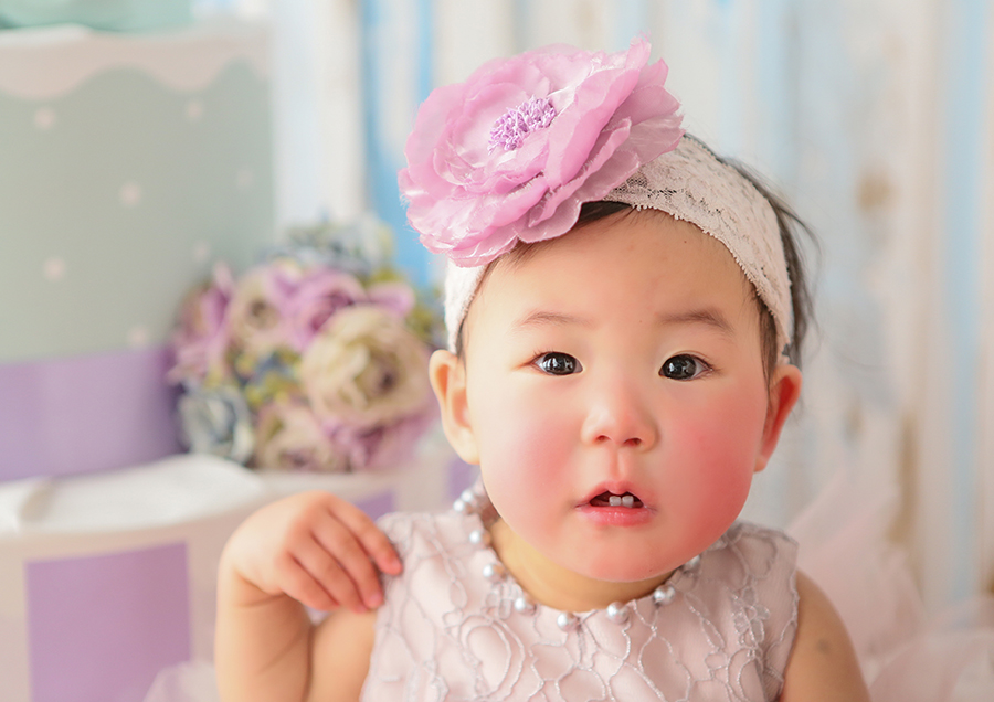 １歳の誕生日撮影をしました