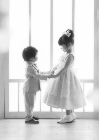 絶対に自分では撮影できない、物語の中のようなお写真がとても素敵です