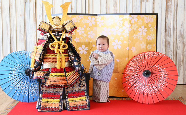 思い出に残る男の子の初節句のお祝い