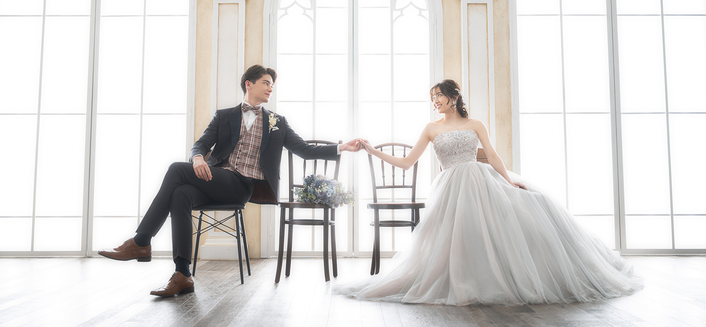 結婚写真・フォトウェディングの写真撮影はらかんスタジオ