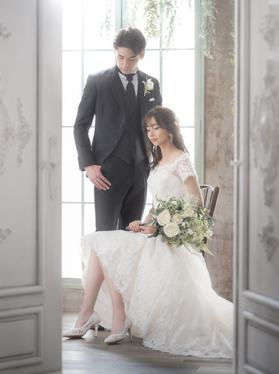 結婚写真衣装